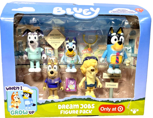 Figurina bluey when - figurina, i
