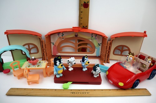 Lotto figurine bluey family - lotto,