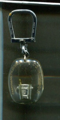 Bourbon porte clef champagne - porte,
