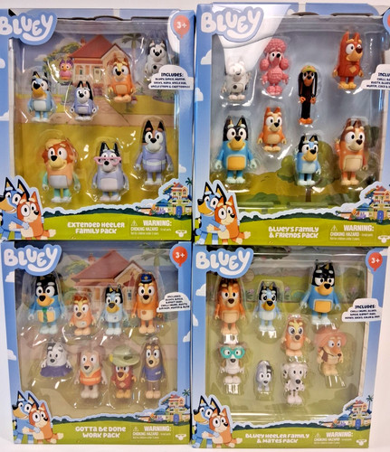 Bluey family and mates - pack, 32